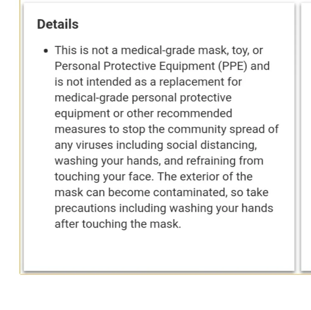 COPY - Kids Wonder Woman Face Mask (3-Pack)